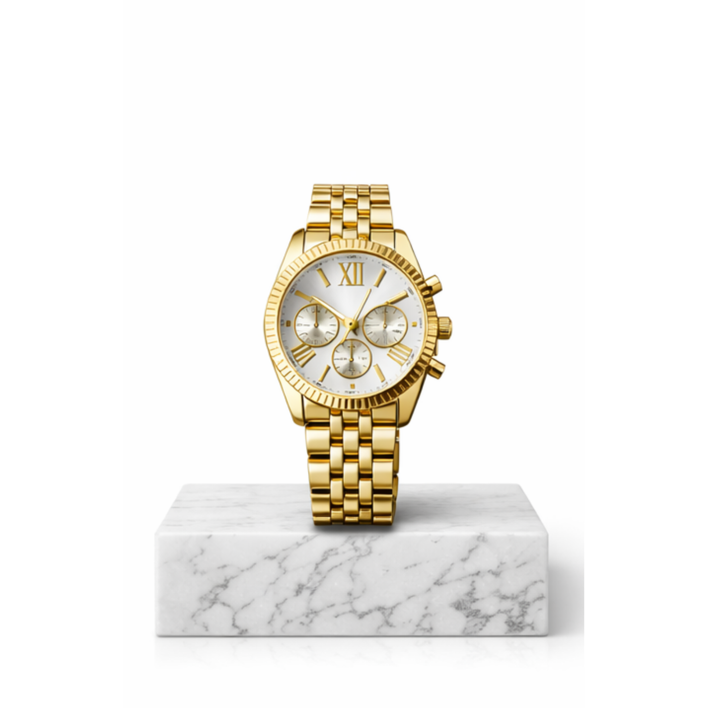 Faronni™ GOLDENO Kadın Erkek Çift Saatleri - Eko Goldeno Luxury