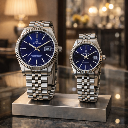 Faronni™ VEFA Kadın - Erkek Kol Saati Çiftleri