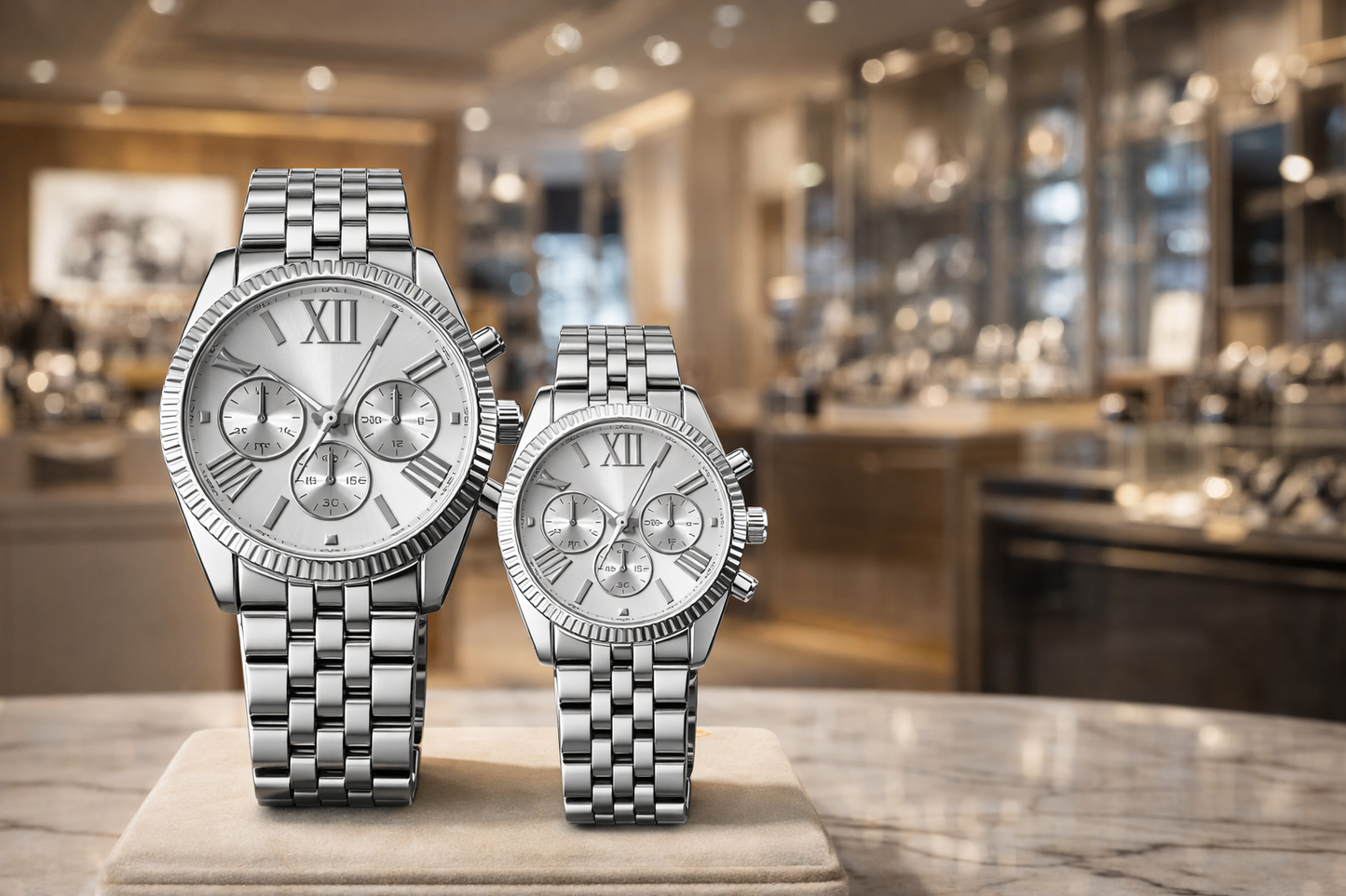 Faronni™ ROYALE DUO Kadın Erkek Çift Saatleri - Eko Royale Duo